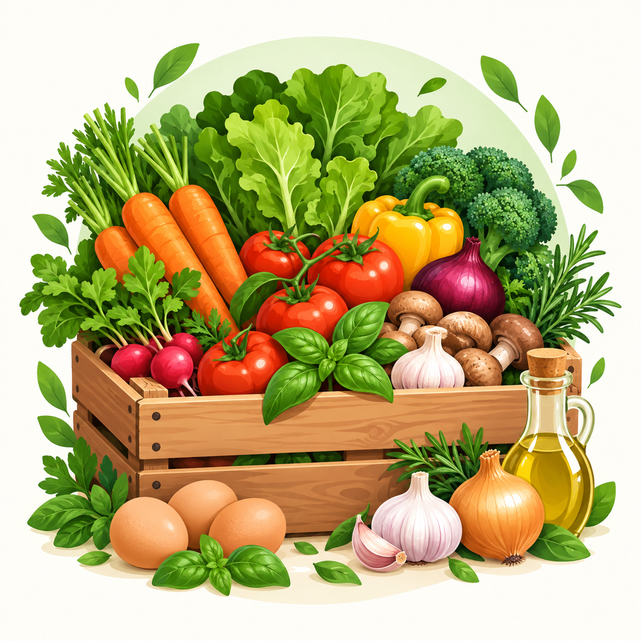 Locally sourced ingredients